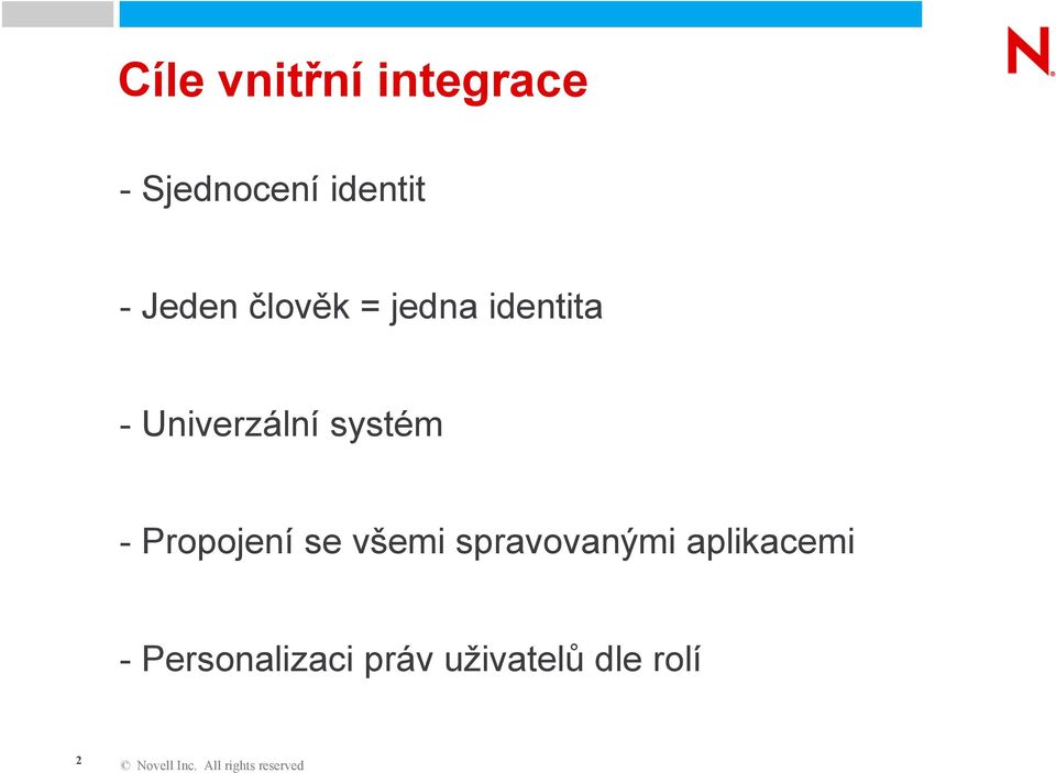 systém - Propojení se všemi spravovanými