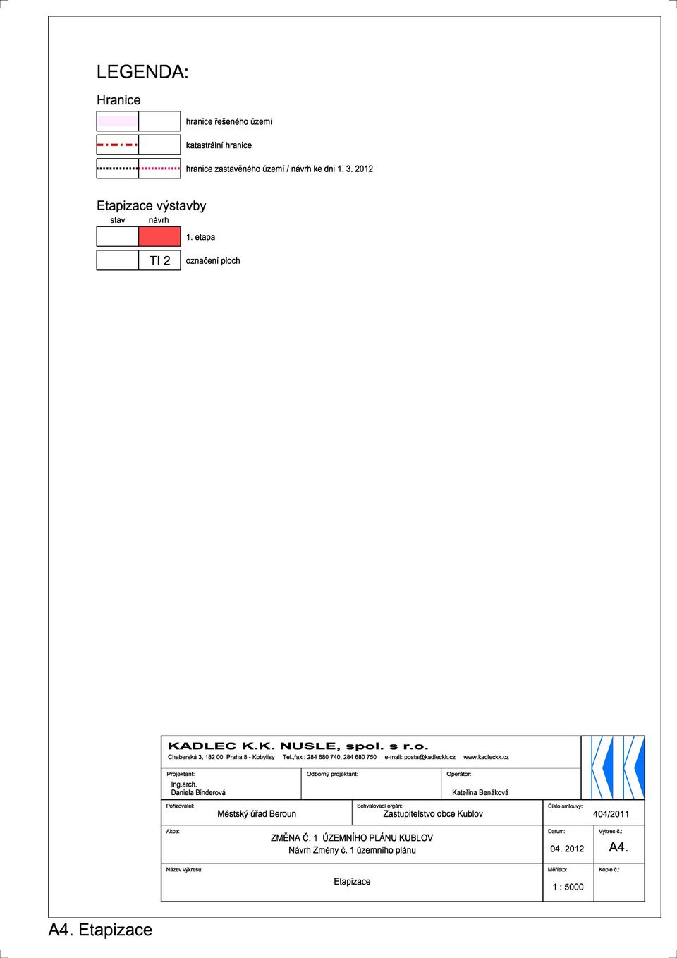 kadleckk.cz Projektant: Ing.arch.