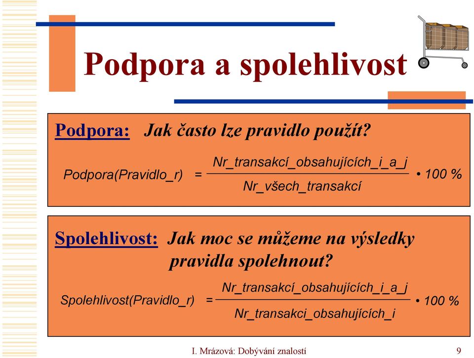 Spolehlivost: Jak moc se můžeme na výsledky pravidla spolehnout?