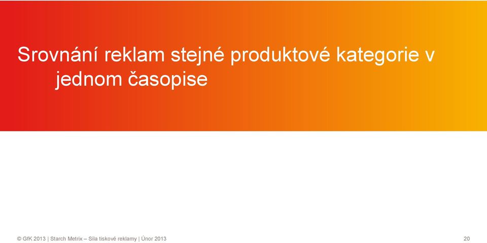 časopise GfK 2013 Starch