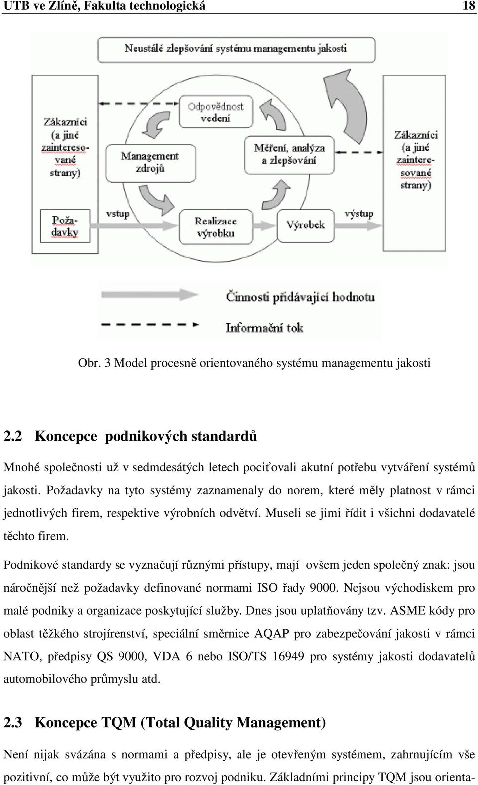 Požadavky na tyto systémy zaznamenaly do norem, které měly platnost v rámci jednotlivých firem, respektive výrobních odvětví. Museli se jimi řídit i všichni dodavatelé těchto firem.