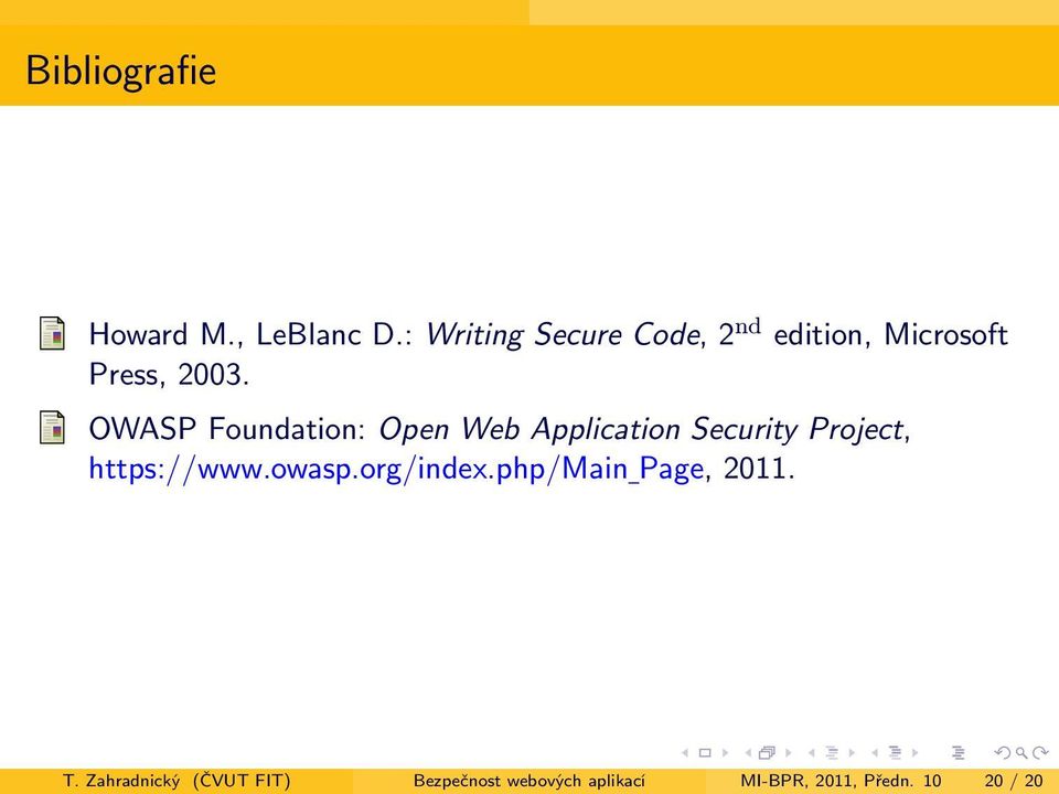 OWASP Foundation: Open Web Application Security Project, https://www.