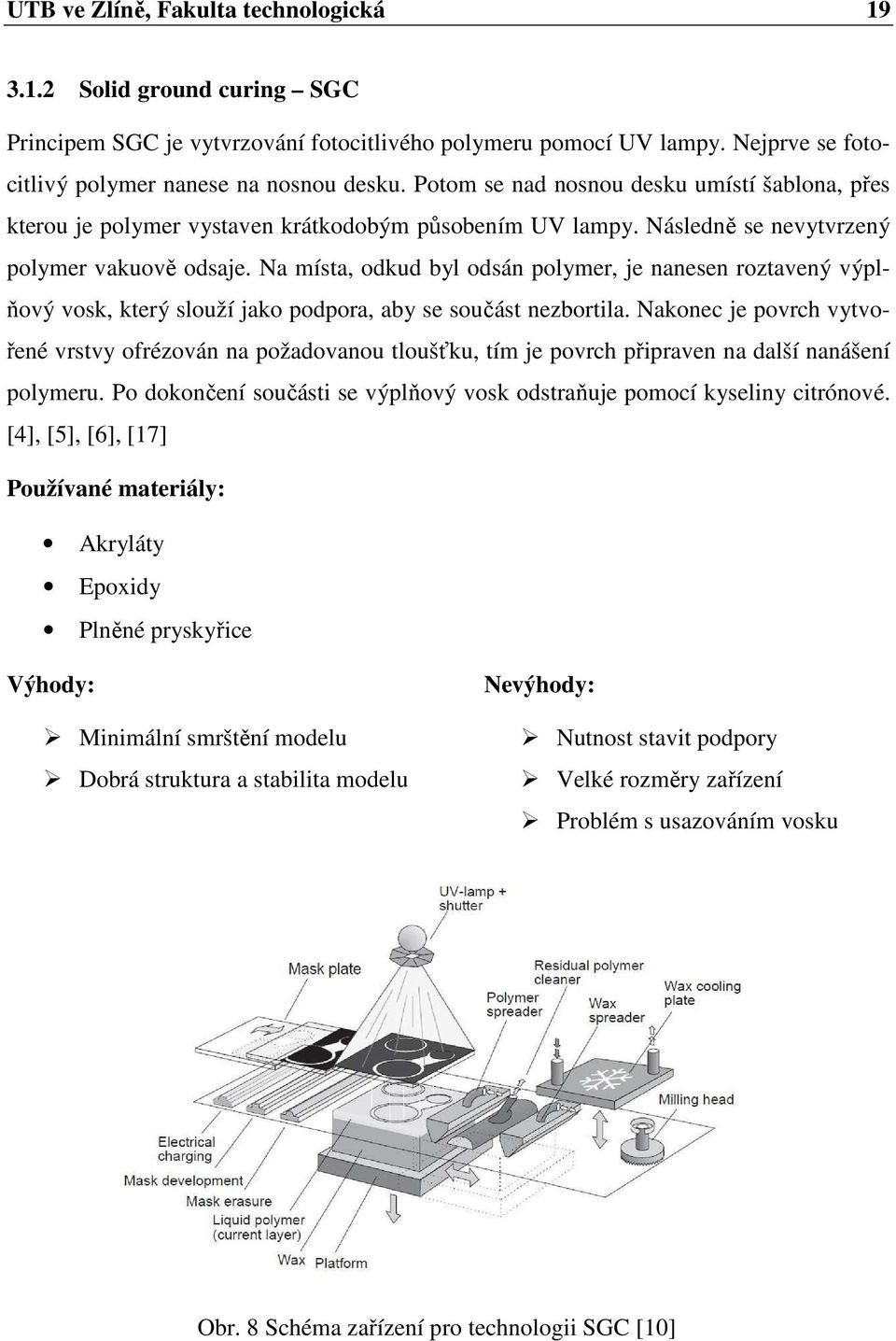 Na místa, odkud byl odsán polymer, je nanesen roztavený výplňový vosk, který slouží jako podpora, aby se součást nezbortila.