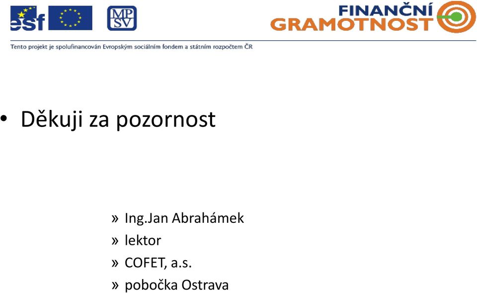 Jan Abrahámek»