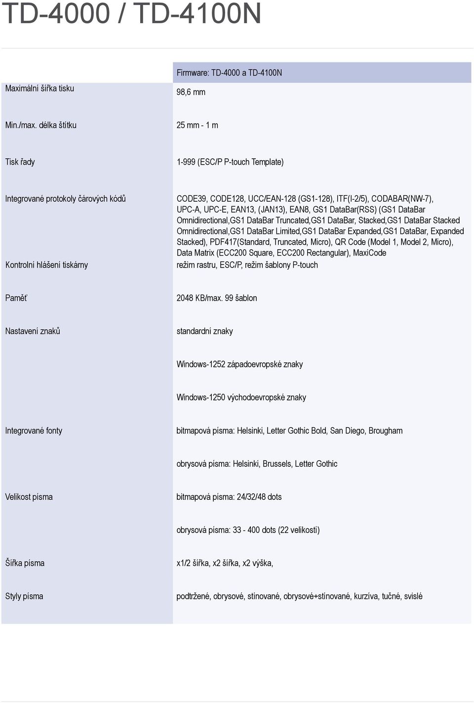 UPC-A, UPC-E, EAN13, (JAN13), EAN8, GS1 DataBar(RSS) (GS1 DataBar Omnidirectional,GS1 DataBar Truncated,GS1 DataBar, Stacked,GS1 DataBar Stacked Omnidirectional,GS1 DataBar Limited,GS1 DataBar