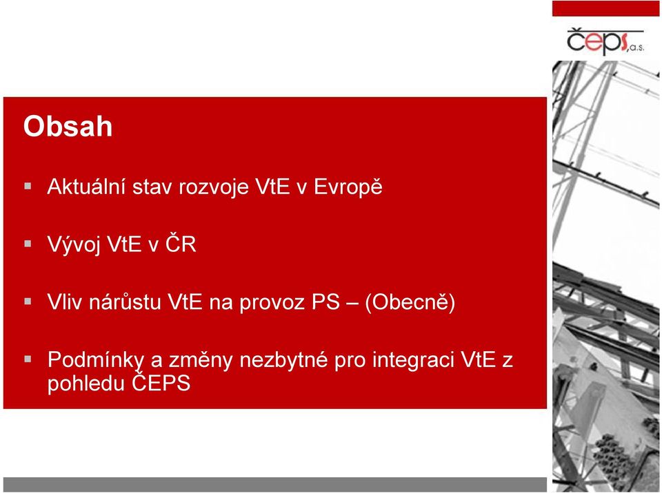 provoz PS (Obecně) Podmínky a změny