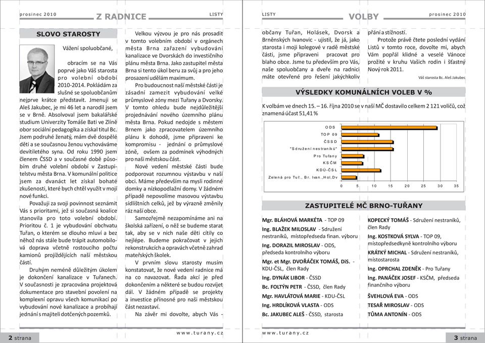 Jsem podruhé ženatý, mám dvì dospìlé dìti a se souèasnou ženou vychováváme devítiletého syna. Od roku 1990 jsem èlenem ÈSSD a v souèasné dobì pùsobím druhé volební období v Zastupitelstvu mìsta Brna.