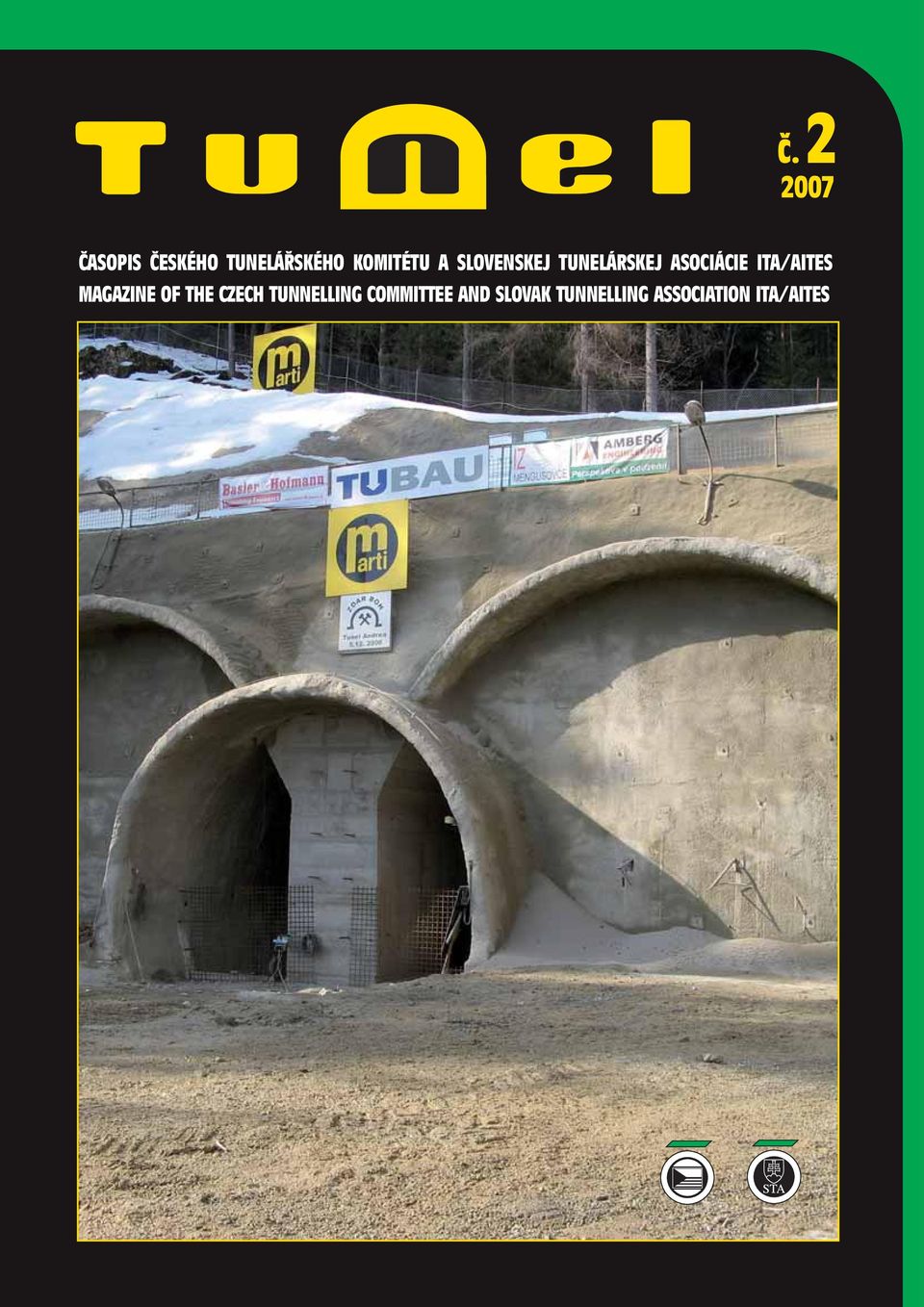 ITA/AITES MAGAZINE OF THE CZECH TUNNELLING