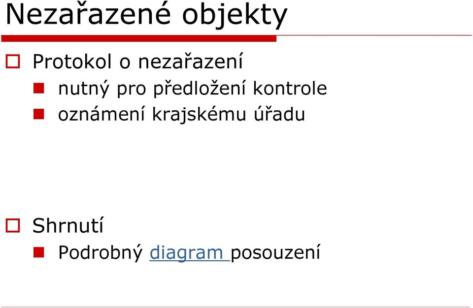 kontrole oznámení krajskému