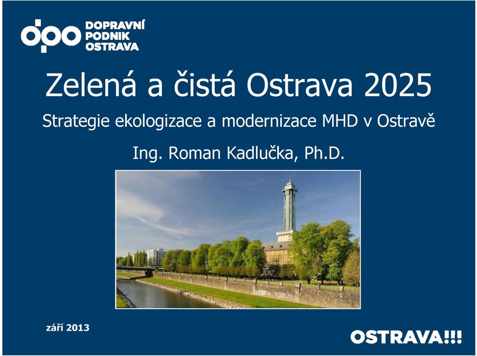 modernizace MHD v Ostravě