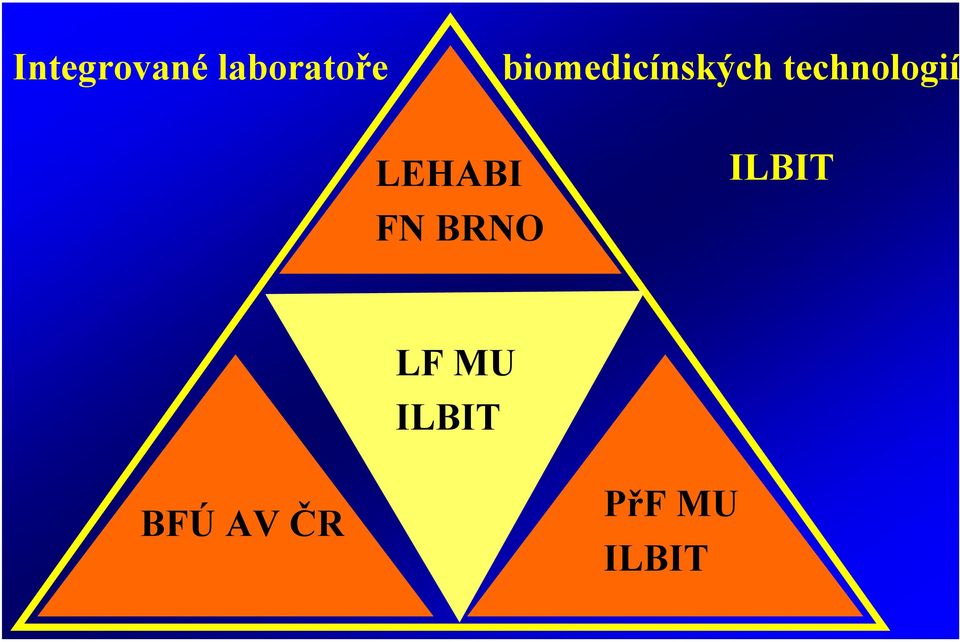 technologií LEHABI FN BRNO