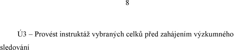 vybraných celků