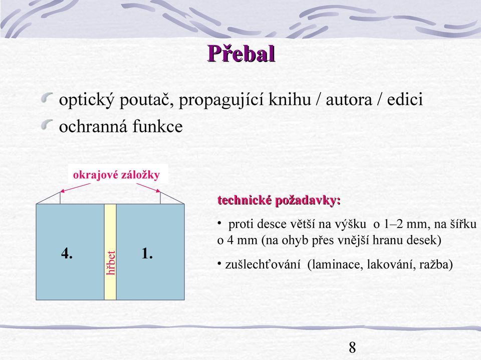 hřbet 1.