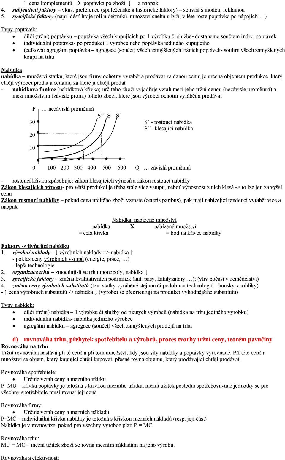 poptávek individuální poptávka- po produkci 1 výrobce nebo poptávka jediného kupujícího (celková) agregátní poptávka agregace (součet) všech zamýšlených tržních poptávek- souhrn všech zamýšlených