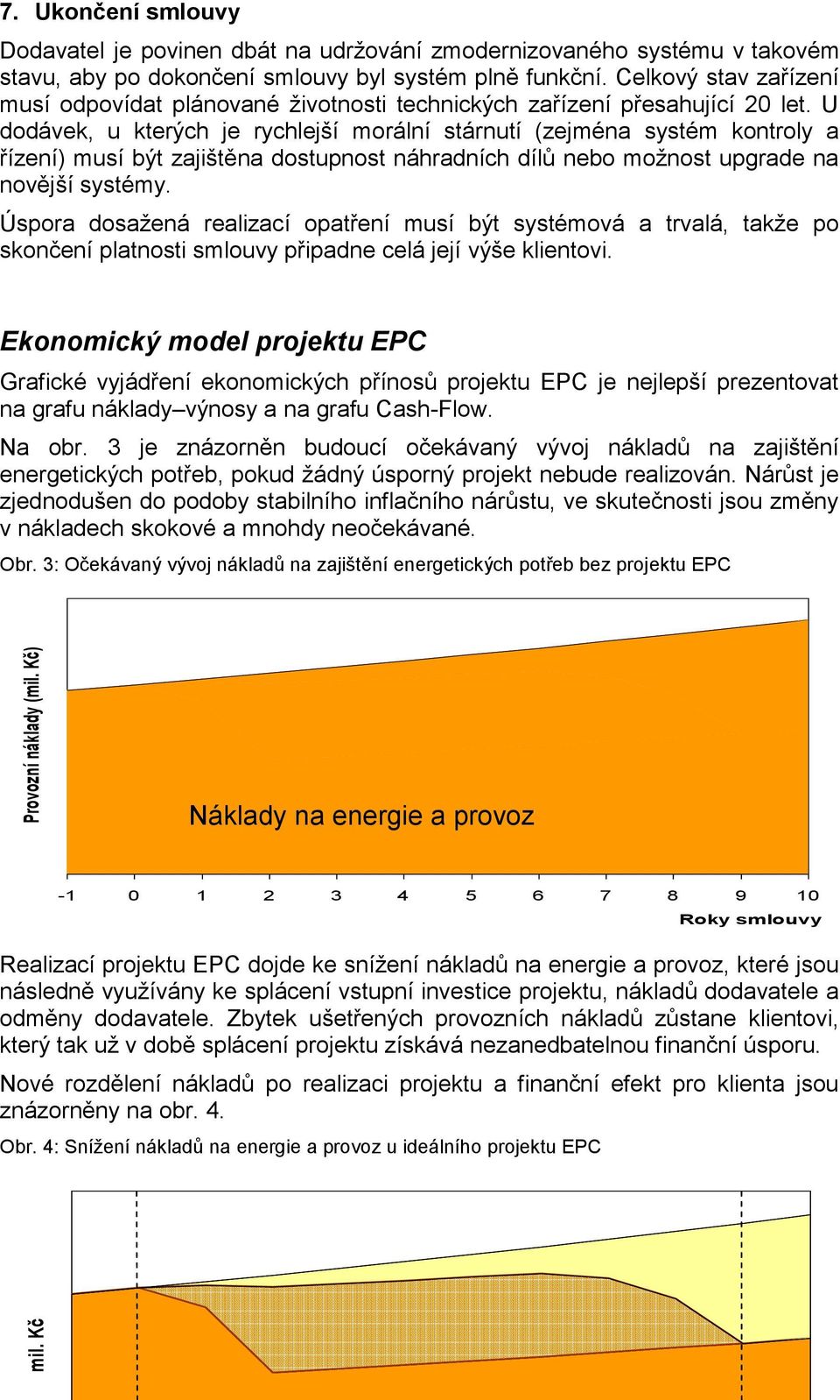 U dodávek, u kterých je rychlejší morální stárnutí (zejména systém kontroly a řízení) musí být zajištěna dostupnost náhradních dílů nebo možnost upgrade na novější systémy.