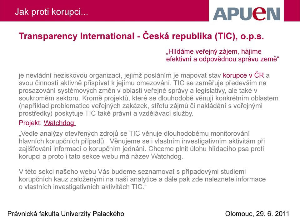 á republika (TIC), o.p.s.