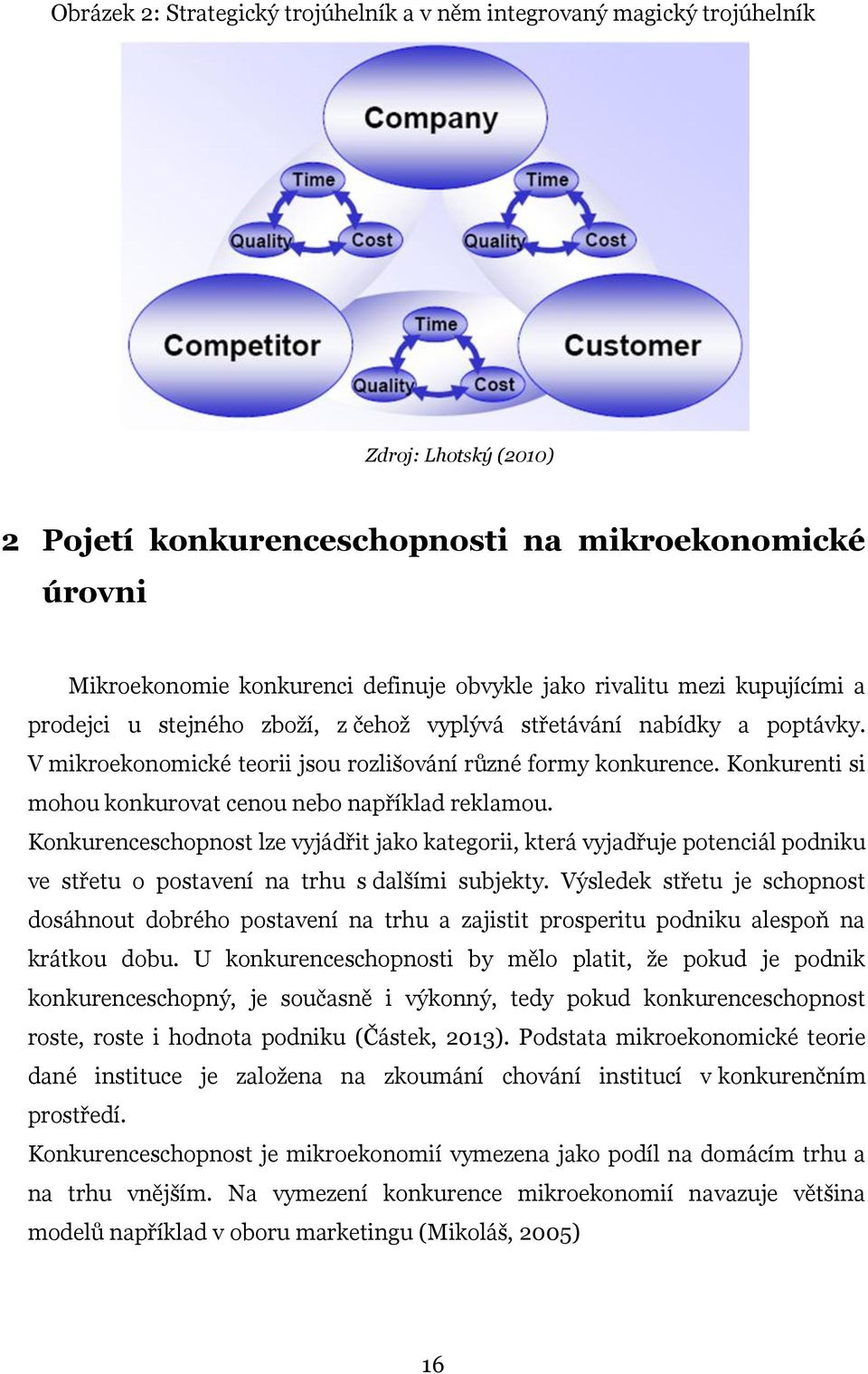 Konkurenti si mohou konkurovat cenou nebo například reklamou. Konkurenceschopnost lze vyjádřit jako kategorii, která vyjadřuje potenciál podniku ve střetu o postavení na trhu s dalšími subjekty.