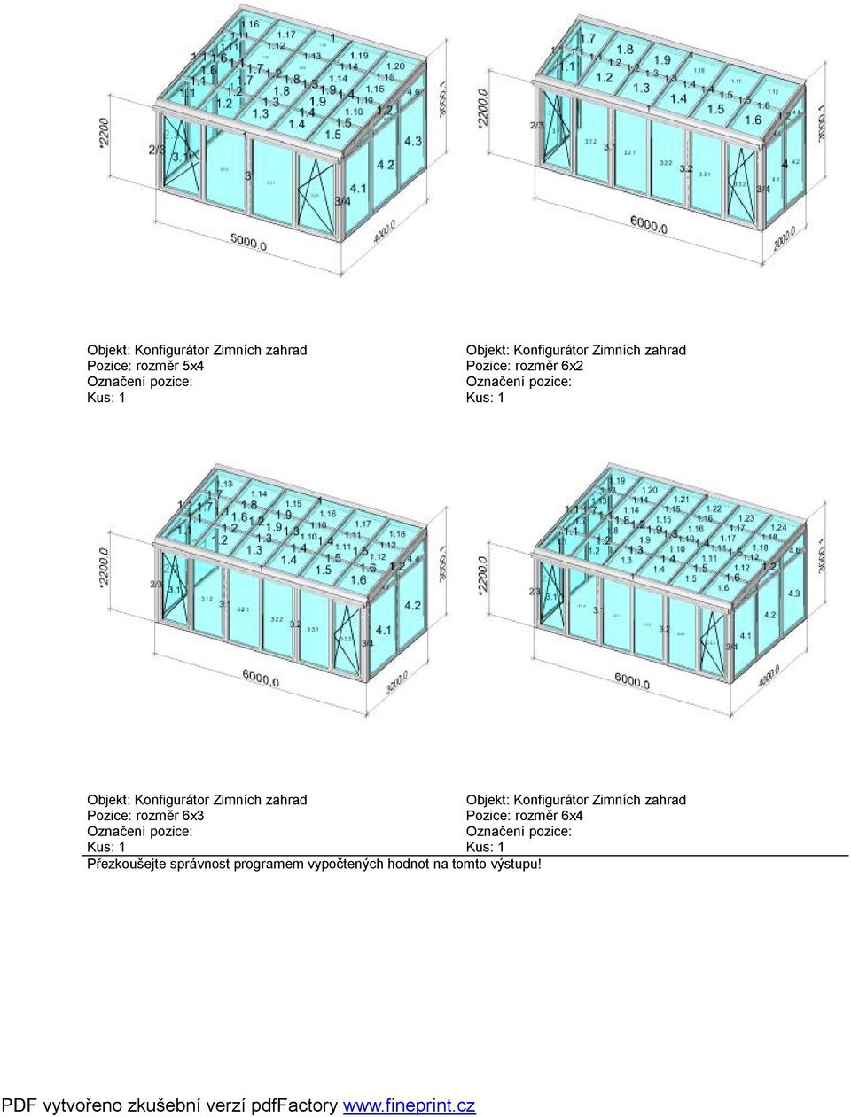 rozměr 6x4 Přezkoušejte správnost