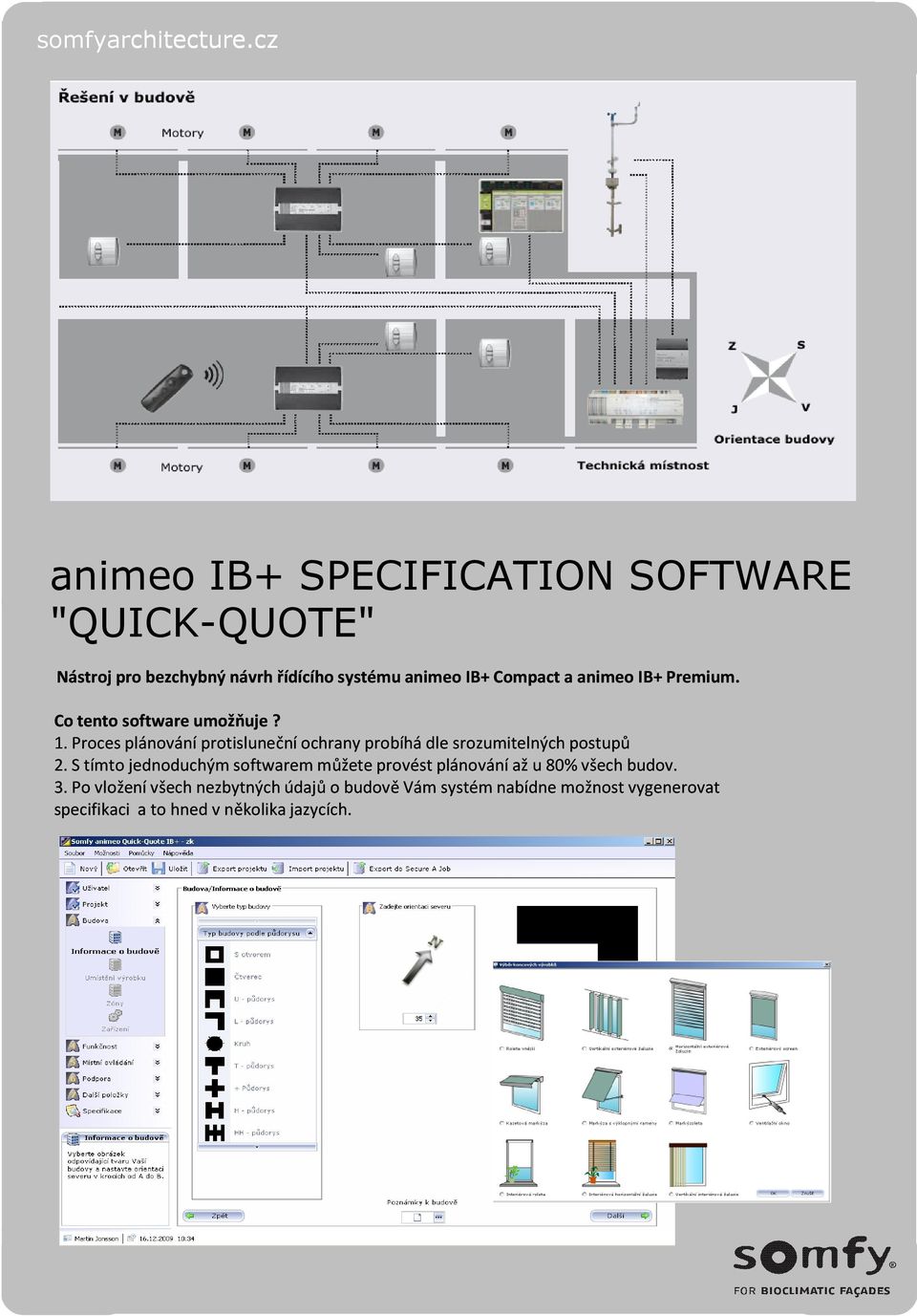 animeo IB+ Premium. Co tento software umožňuje? 1.