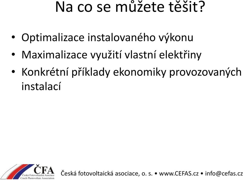 Maximalizace využití vlastní