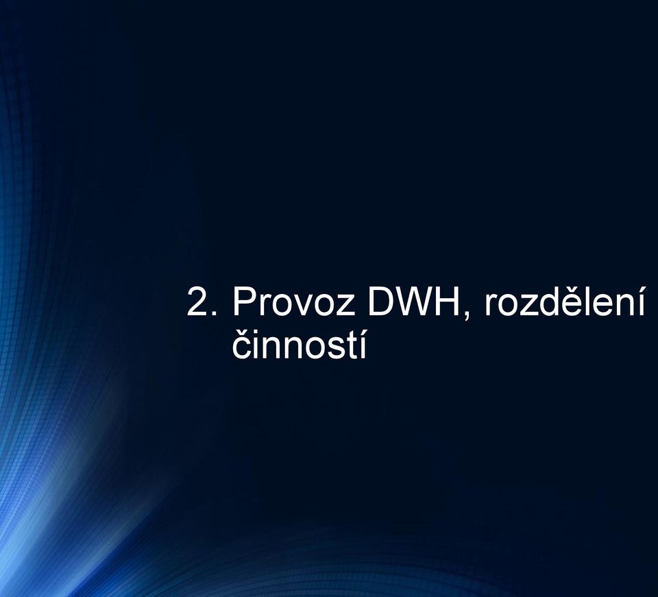 rozdělení