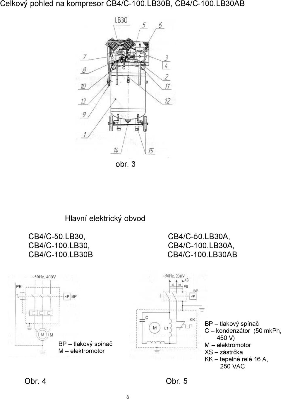 LB30A, CB4/C-100.