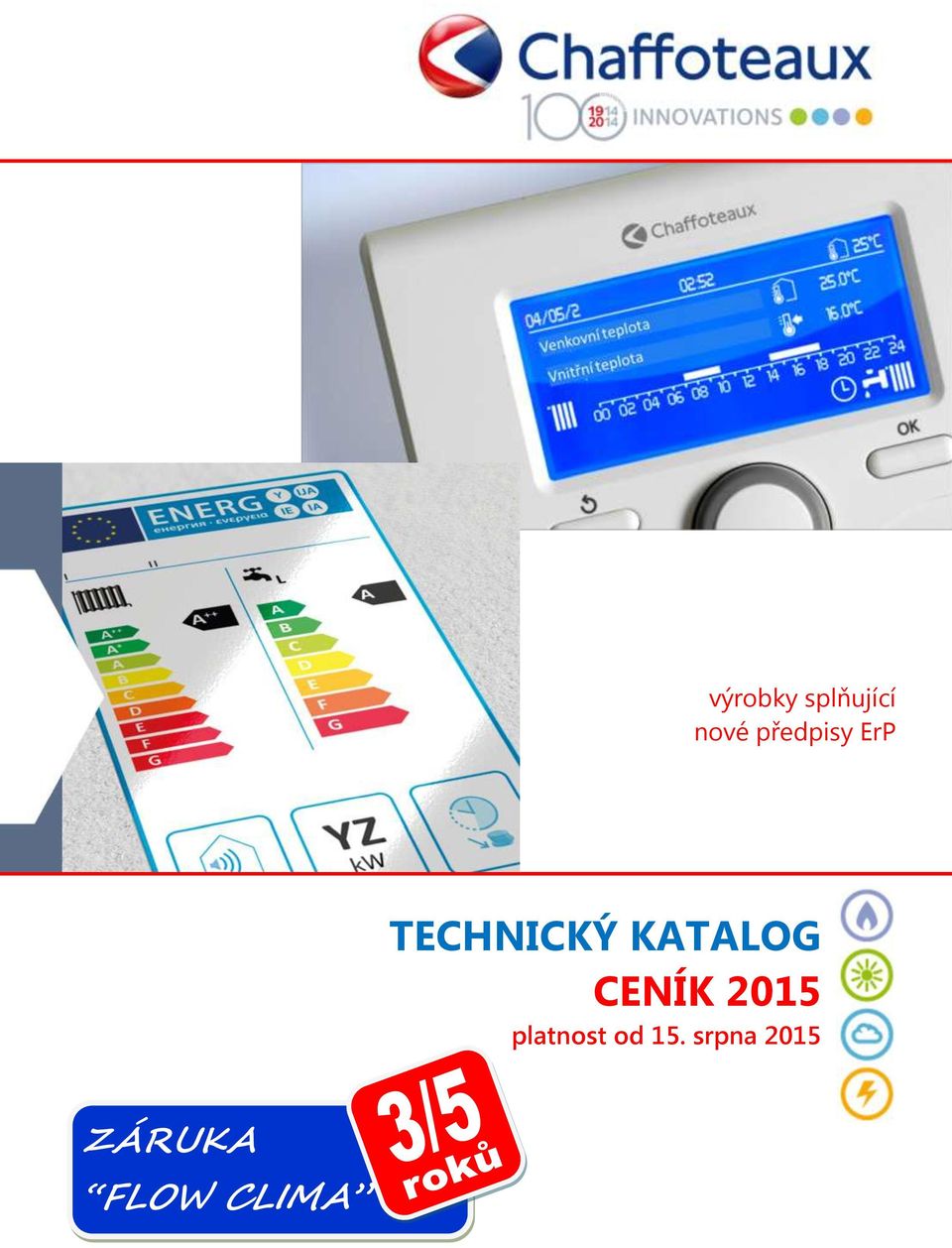 KATALOG CENÍK 2015 platnost