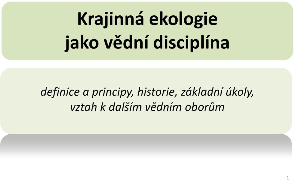 principy, historie, základní