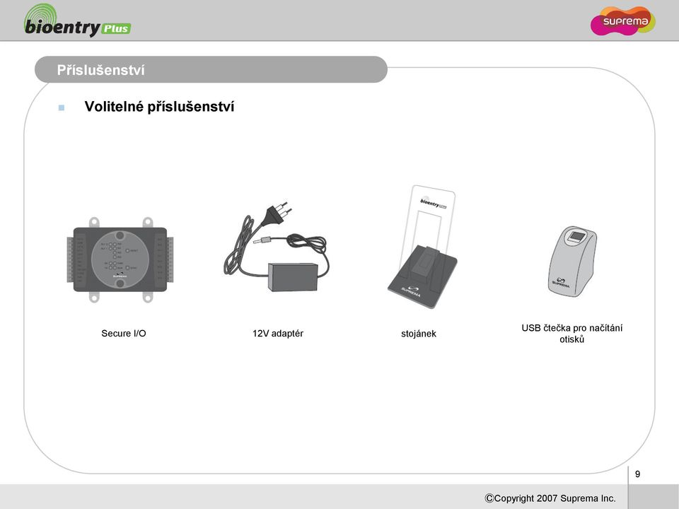 12V adaptér stojánek USB