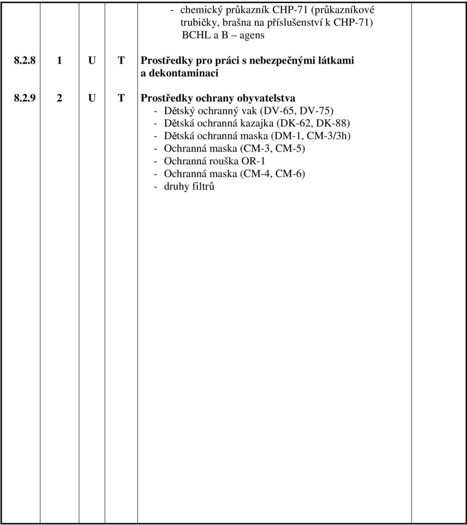 9 2 Prostředky ochrany obyvatelstva - Dětský ochranný vak (DV-65, DV-75) - Dětská ochranná kazajka