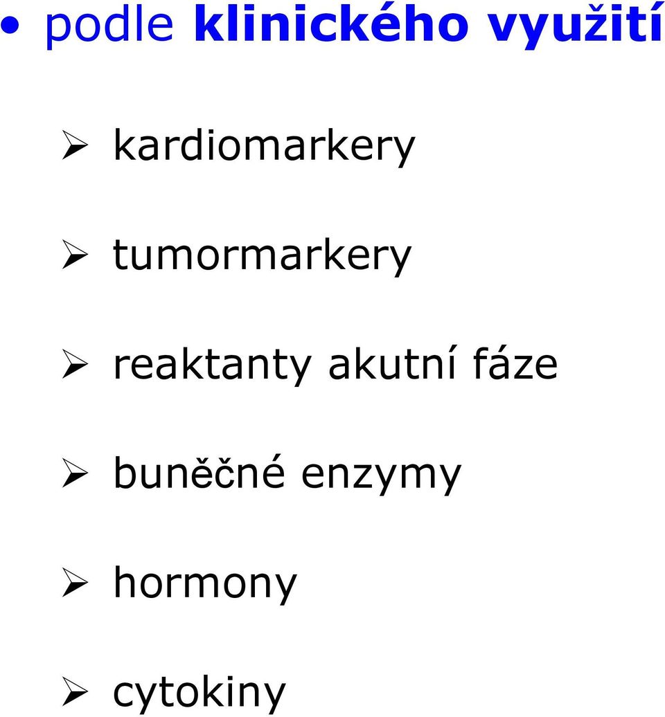 tumormarkery reaktanty