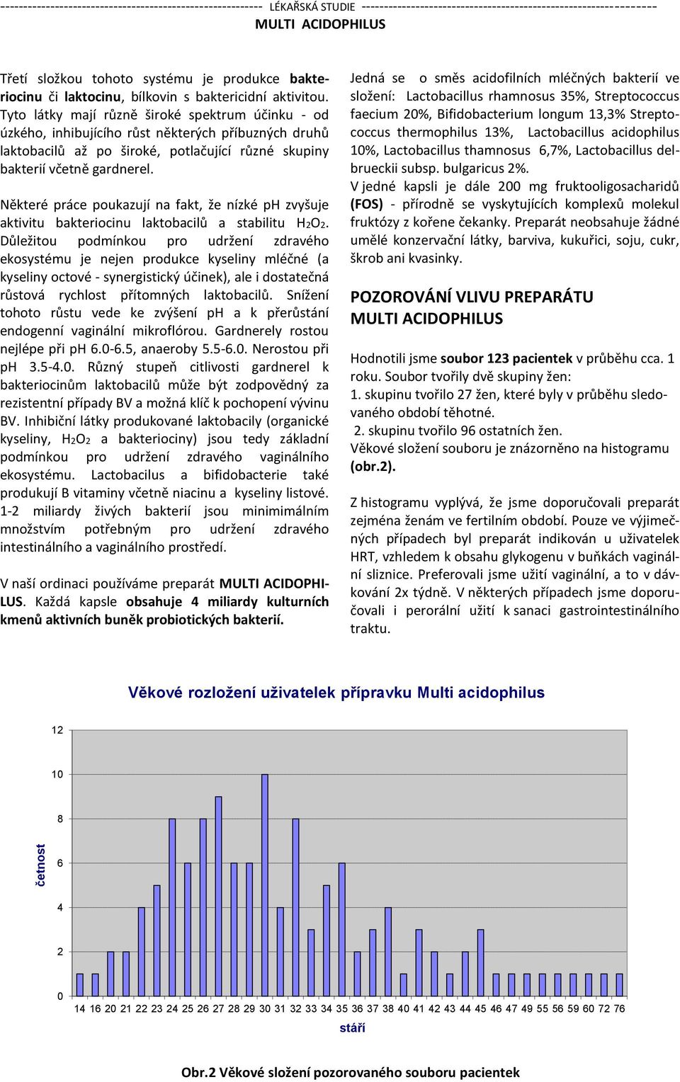 Tyto látky mají různě široké spektrum účinku - od úzkého, inhibujícího růst některých příbuzných druhů laktobacilů až po široké, potlačující různé skupiny bakterií včetně gardnerel.