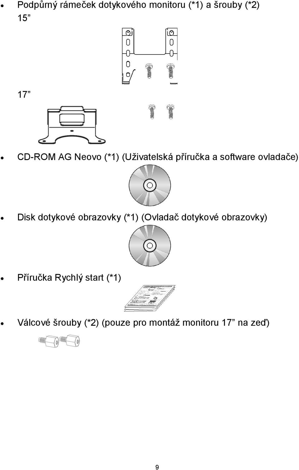 Disk dotykové obrazovky (*1) (Ovladač dotykové obrazovky) Příručka