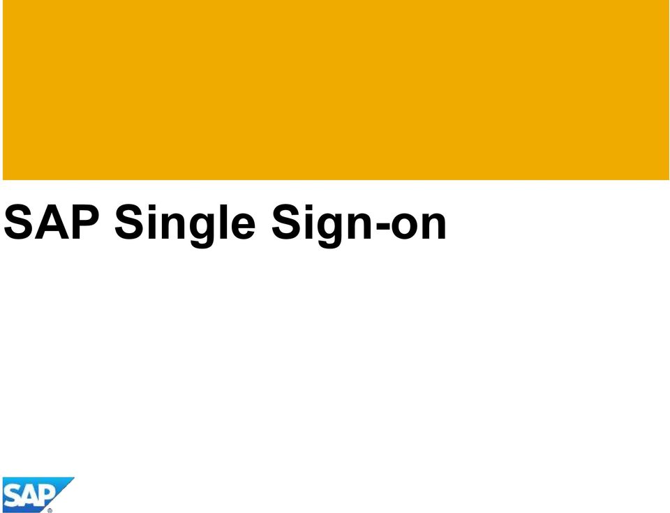 Sign-on