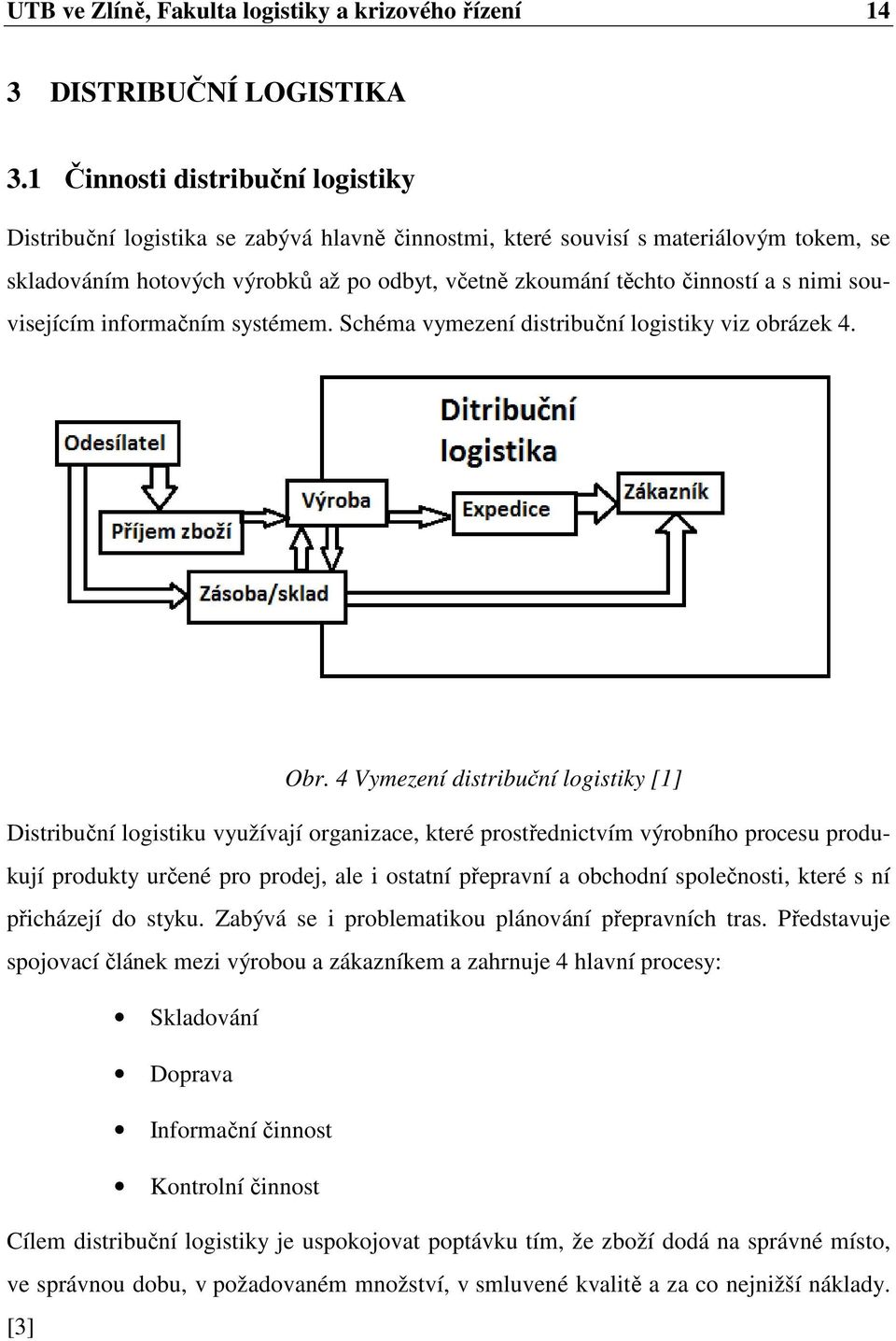 nimi souvisejícím informačním systémem. Schéma vymezení distribuční logistiky viz obrázek 4. Obr.