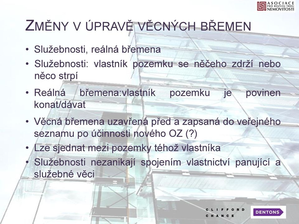 břemena uzavřená před a zapsaná do veřejného seznamu po účinnosti nového OZ (?