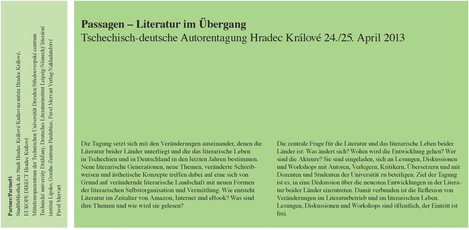 Autorentagung 24./25.