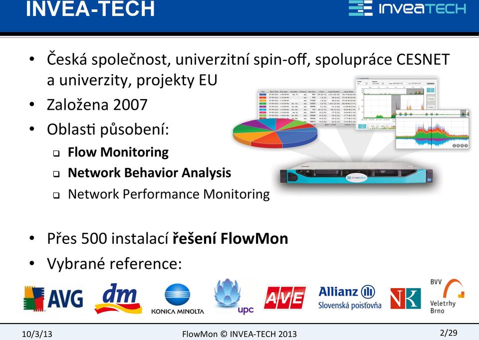 Flow Monitoring Network Behavior Analysis Network Performance