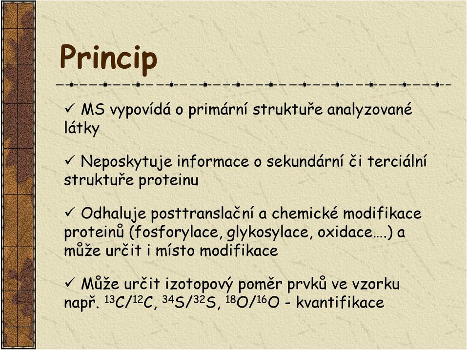 modifikace proteinů (fosforylace, glykosylace, oxidace.