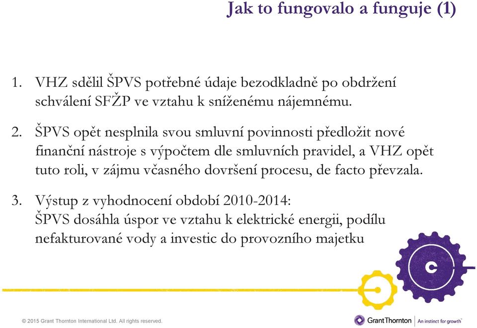 ŠPVS opět nesplnila svou smluvní povinnosti předložit nové finanční nástroje s výpočtem dle smluvních pravidel, a VHZ