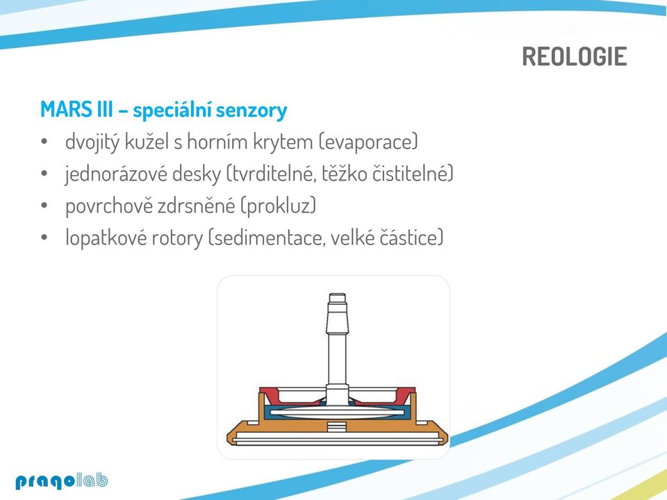 (tvrditelné, těžko čistitelné) povrchově zdrsněné