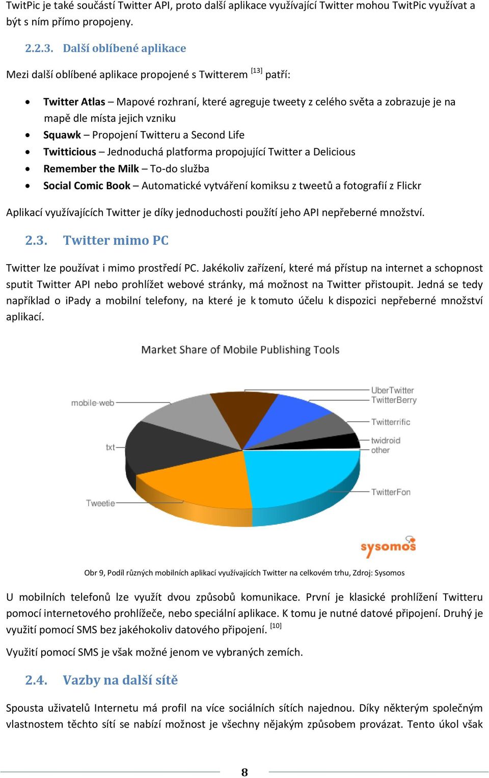 vzniku Squawk Propojení Twitteru a Second Life Twitticious Jednoduchá platforma propojující Twitter a Delicious Remember the Milk To-do služba Social Comic Book Automatické vytváření komiksu z tweetů