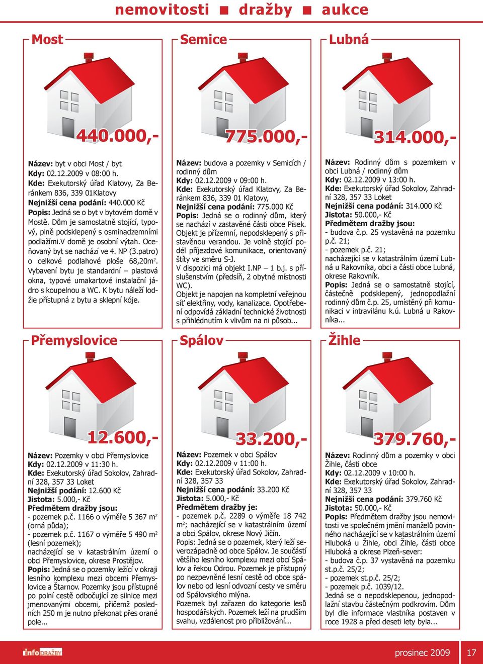 patro) o celkové podlahové ploše 68,20m 2. Vybavení bytu je standardní plastová okna, typové umakartové instalační jádro s koupelnou a WC. K bytu náleží lodžie přístupná z bytu a sklepní kóje.