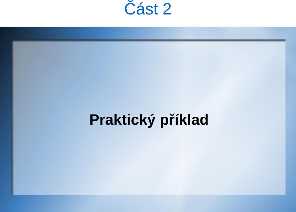 příklad