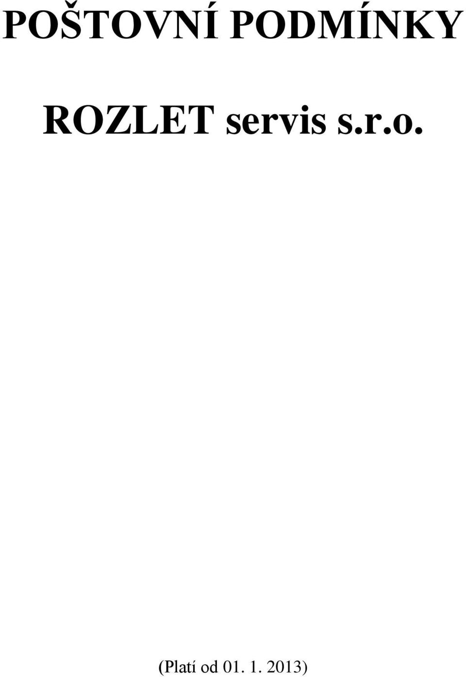 servis s.r.o.