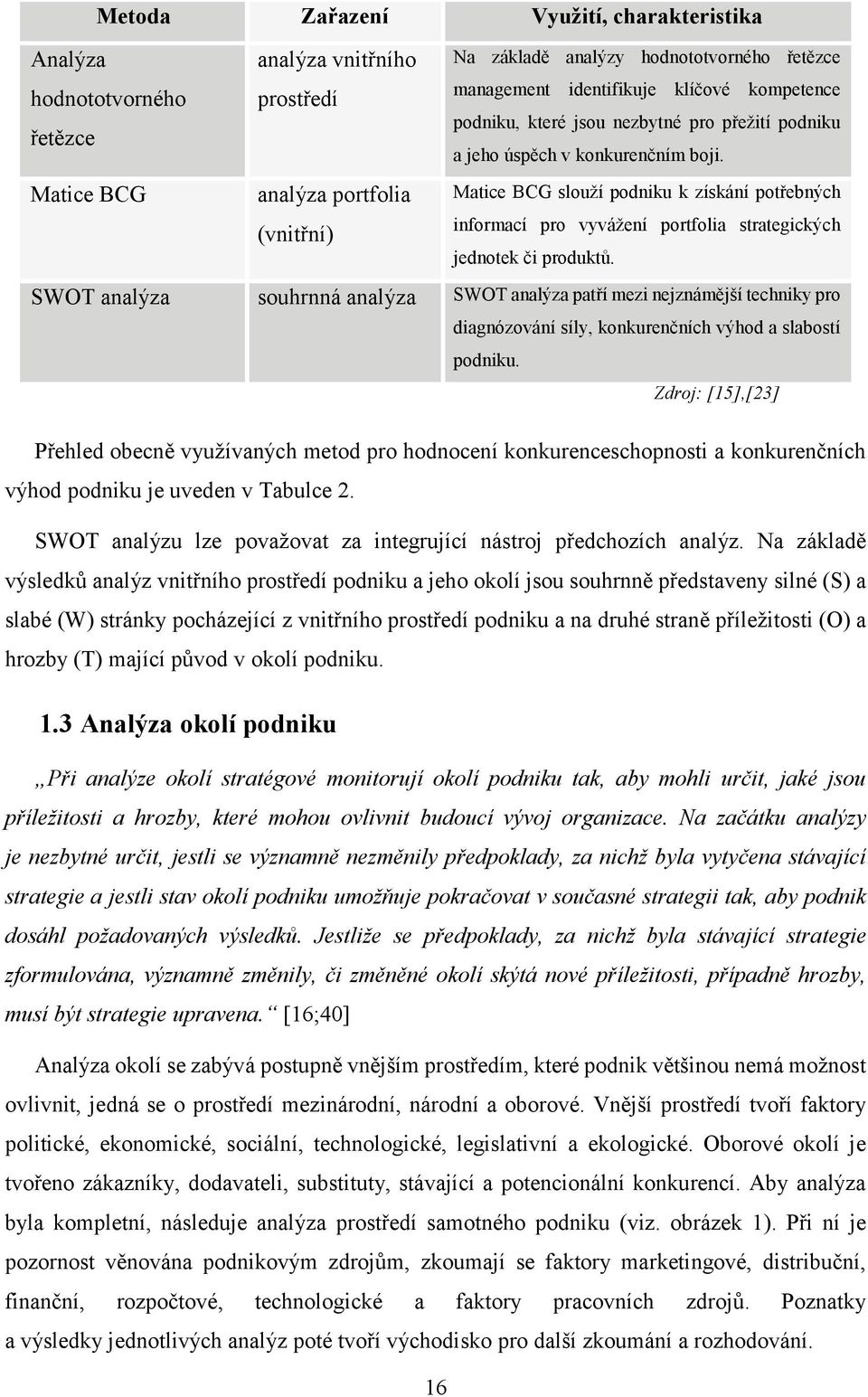 Matice BCG slouží podniku k získání potřebných informací pro vyvážení portfolia strategických jednotek či produktů.