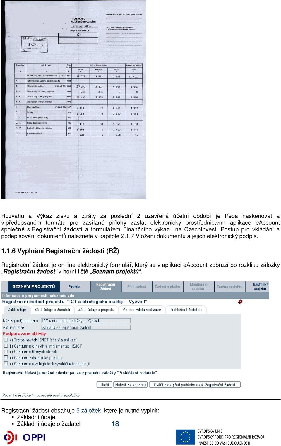 7 Vložení dokumentů a jejich elektronický podpis. 1.