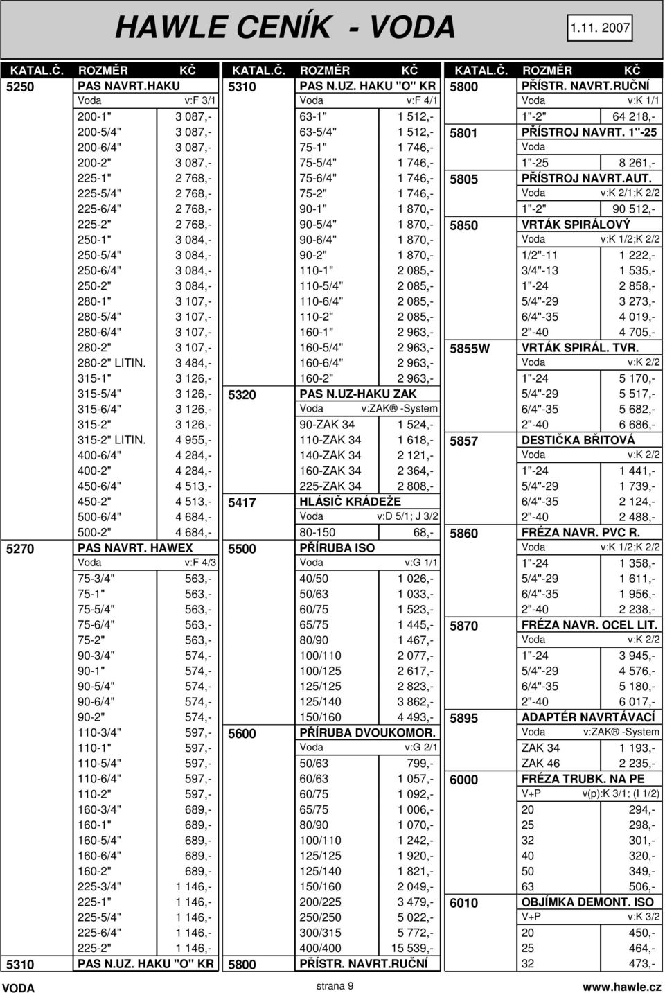 084,- 280-1" 3 107,- 280-5/4" 3 107,- 280-6/4" 3 107,- 280-2" 3 107,- 280-2" LITIN. 3 484,- 315-1" 3 126,- 315-5/4" 3 126,- 315-6/4" 3 126,- 315-2" 3 126,- 315-2" LITIN.