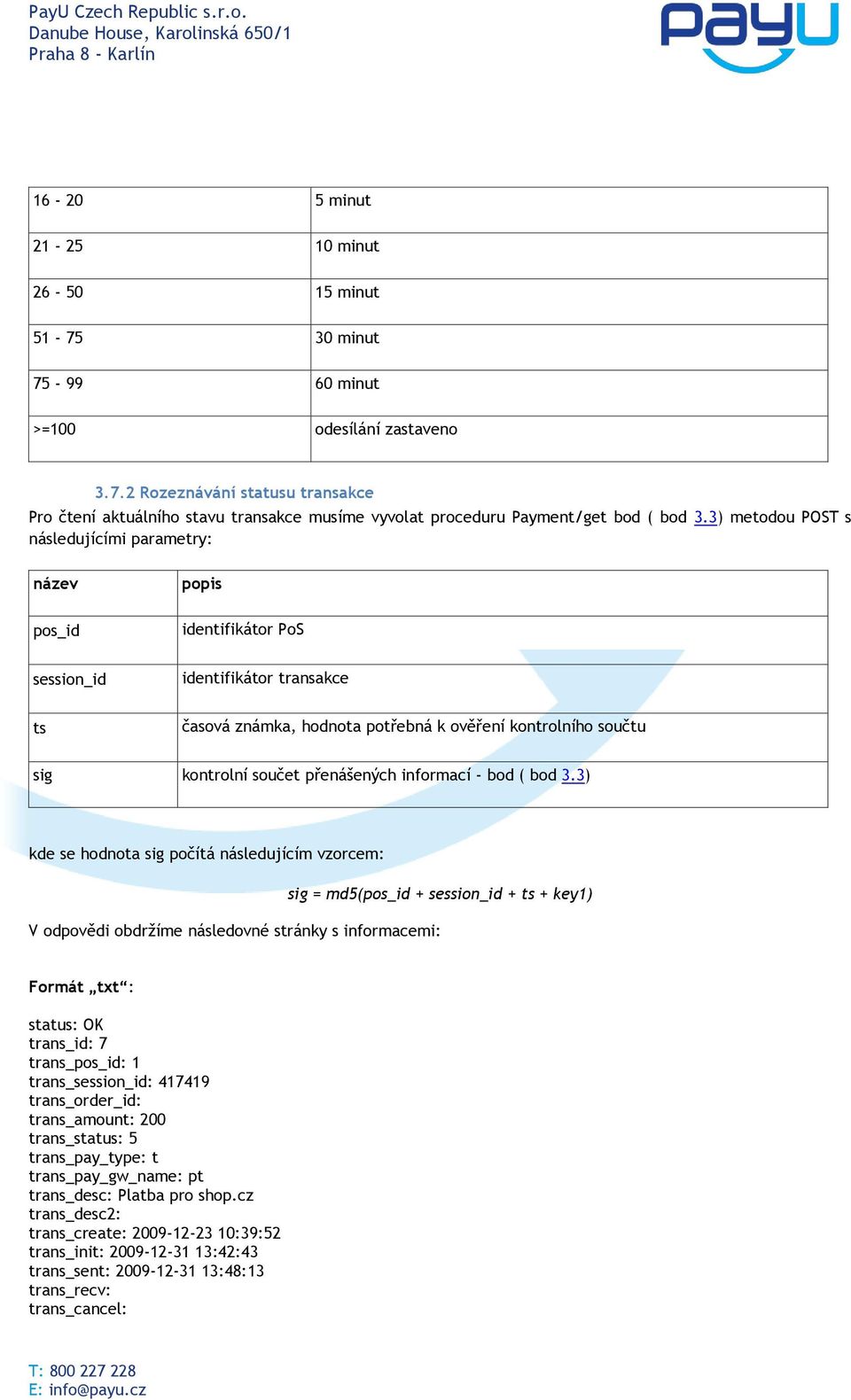 přenášených informací - bod ( bod 3.