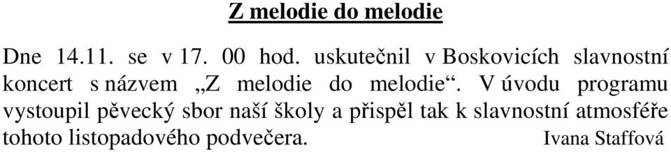 do melodie.